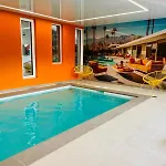 Cosy Ambiance Beverly Hills Dans Avec Piscine 4 Pers 2 Neuf-Mesnil