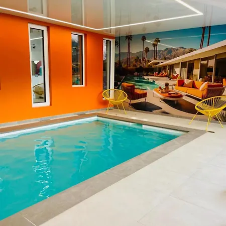 Cosy Ambiance Beverly Hills Dans Avec Piscine 4 Pers 2 Neuf-Mesnil